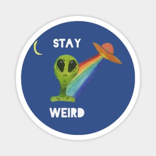 Alien - stay weird Magnet